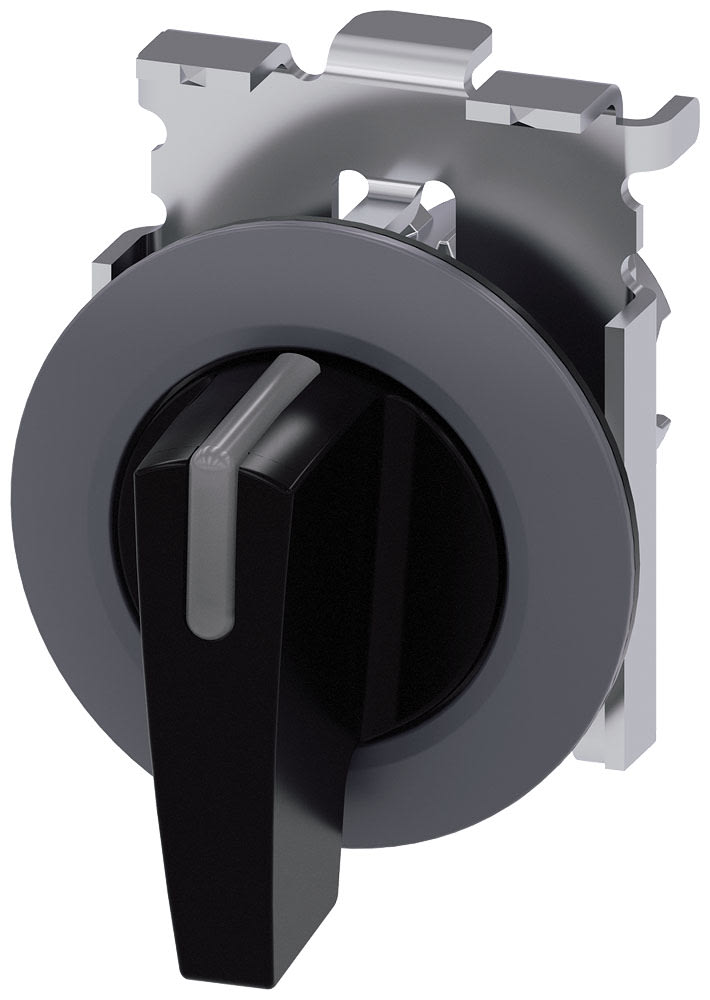 SIEMENS - SIE3SU10622EM100AA0 SEL.LUM 30MM LEVA LUNG NERO 3P RIT.DX-SX