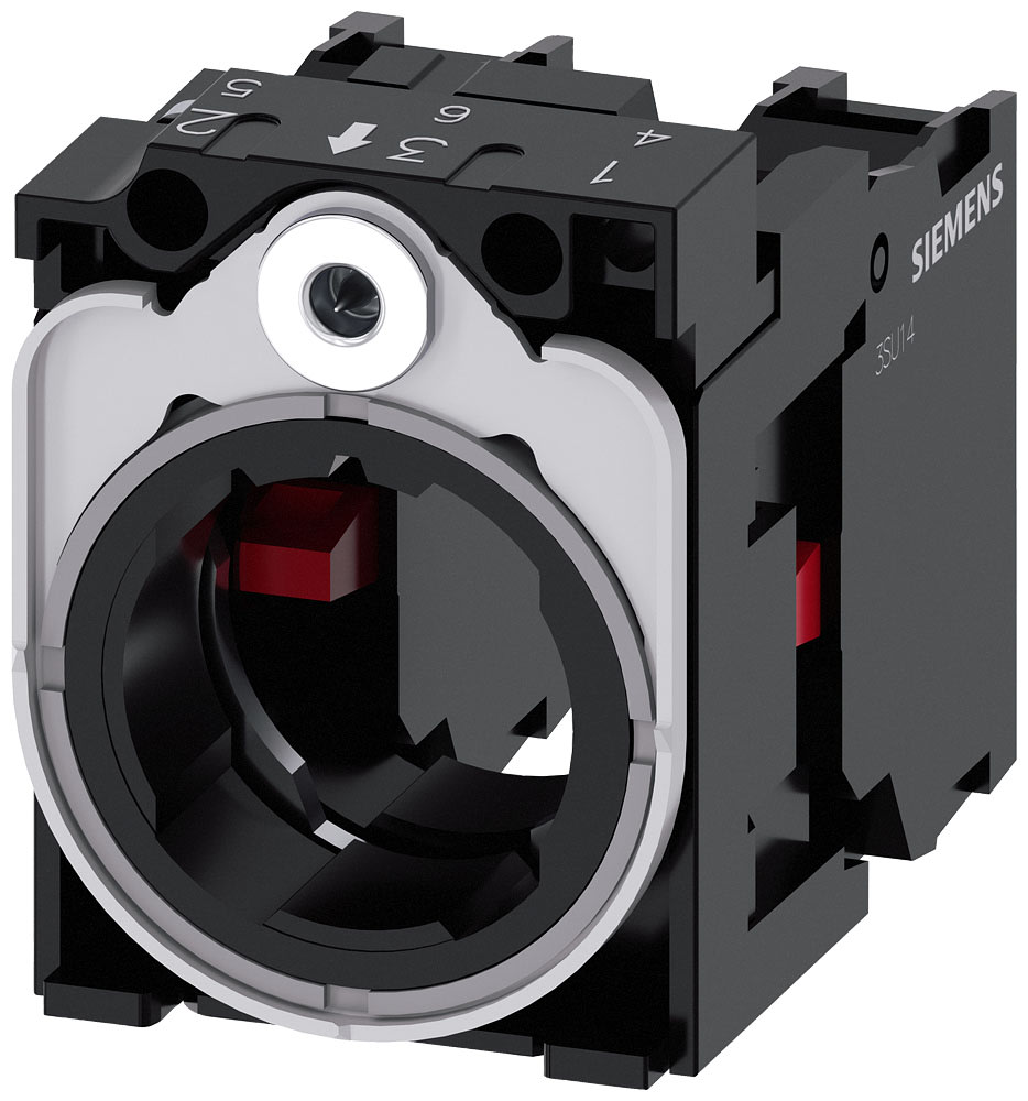 SIEMENS - SIE3SU15501AA101PA0 SUPPORTO FISSAGGIO MET. CON 1NC-1NC