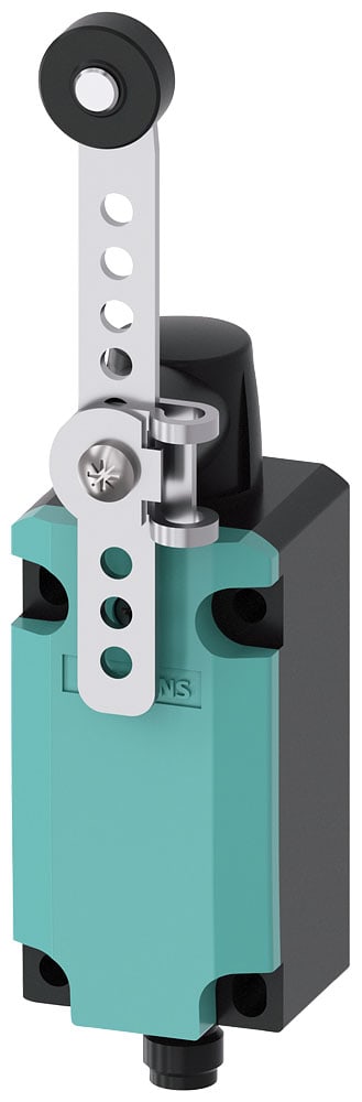 SIEMENS - SIE3SE51140CH601AC5 Interruttore di posizione con leva girevole, custodia in metallo 40 mm, EN 50041, 1NO/1NC, a 5 poli