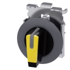 SIEMENS - SIE3SU10622DL300AA0 SEL.LUM 30MM LEVA GIALLO 3POS MANT