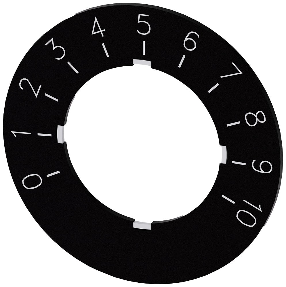 SIEMENS - SIE3SU19000BG160SA0 TARGH.POTENZIOMETRO 1-10