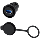 SIEMENS - SIE3SU19000GA100AA0 Interfaccia USB, 22 mm, in plastica, colore nero