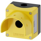 SIEMENS - SIE3SU18510AA000AH2 Pulsantiera per dispositivi di comando, 22 mm, rotondi, in metallo, colore giallo, 1 punto di comando