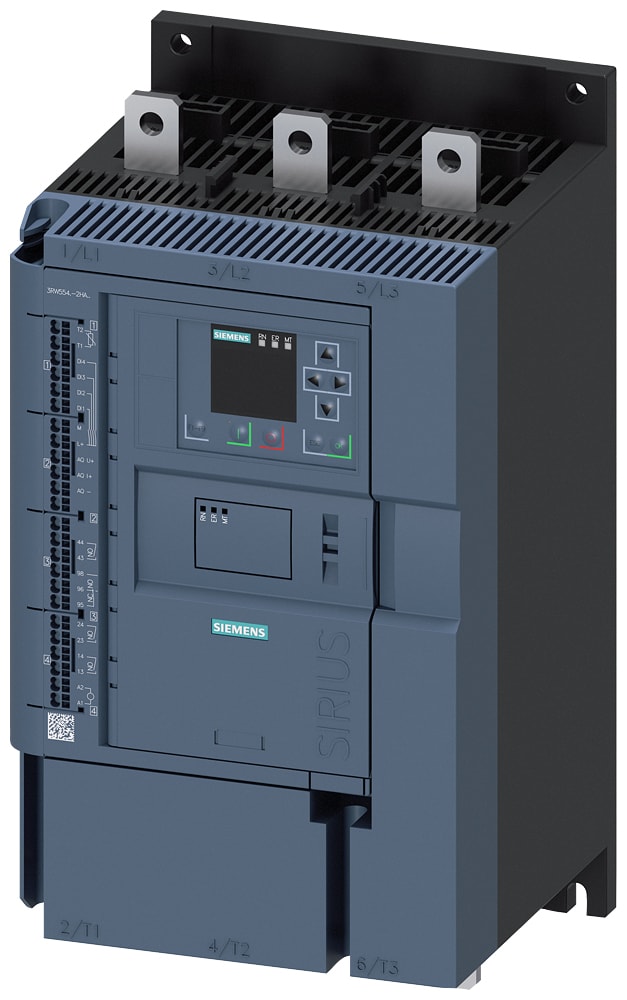 SIEMENS - SIE3RW55432HA16 SIRIUS softstarter 200 ... 690 V 210 A, AC 110 ... 250 V morsetti a molla