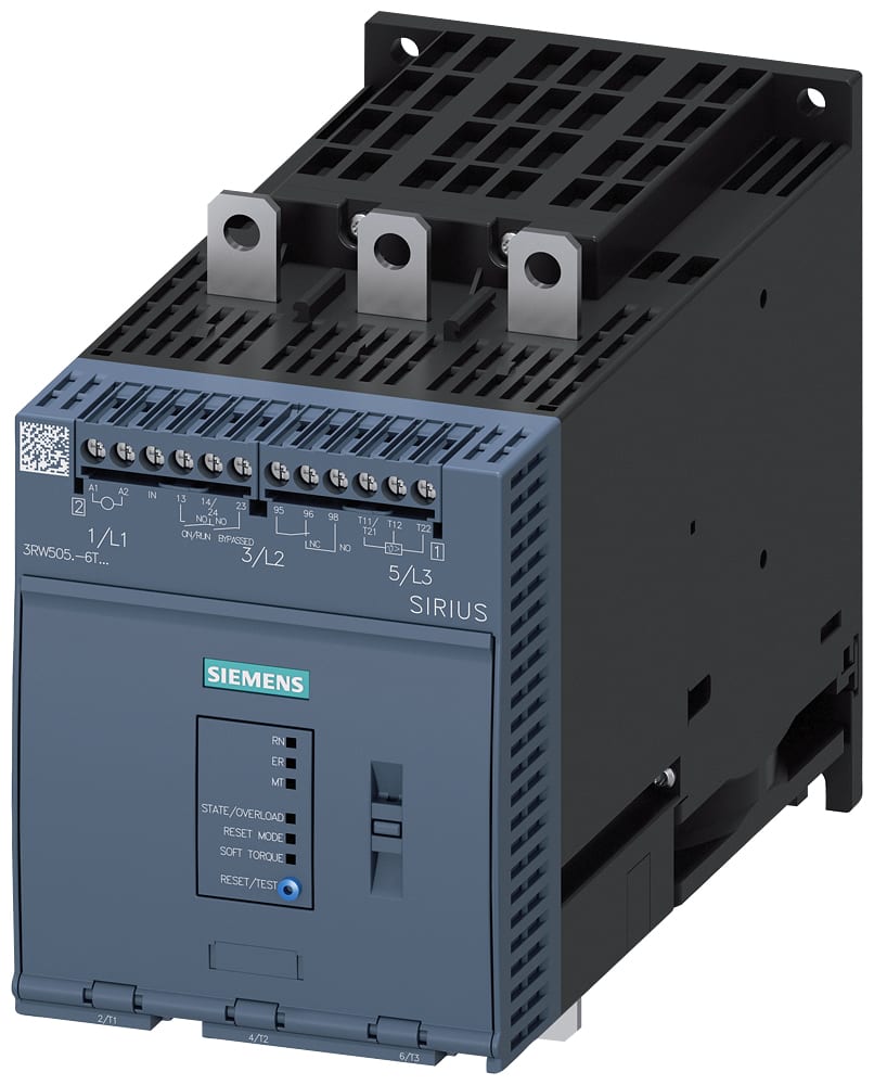SIEMENS - SIE3RW50566TB04 SOFTSTARTER 400V 171A AUS 24V AC/DC VT