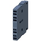 SIEMENS - SIE3RH19212EE02 Blocchetto di contatti ausiliari per elettronica, EN 50005, laterale, 2NC, esecuzione incapsulata S0 ... S12