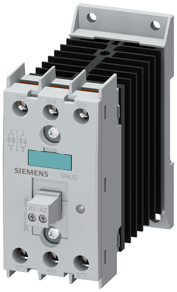 SIEMENS - SIE3RF24201AB45 CONTSTAT.CONTR.2 FASI 20A 48-600V 4-30V