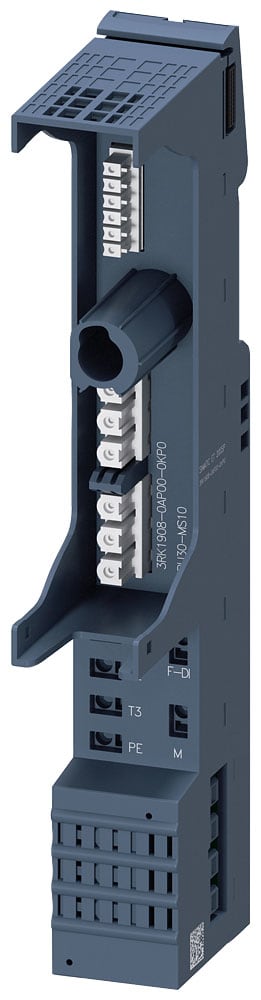 SIEMENS - SIE3RK19080AP000KP0 Base Unit ET 200SP con alimentazione F-DI per avviatori motore senza alimentazione