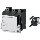 SIEMENS - SIE3TF68331QV7 Contattore gr. costr. 14, a 3 poli, AC-3, 335 kW, 400/380 V (690 V), blocchetto di contatti ausiliari 33 (3NO+3NC)