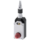 SIEMENS - SIE3SE71502DD04 Interruttore a fune, 2 x M20 x 1,5, 1NO+1NC, senza blocco, con lampada LED DC 24 V, colore rosso