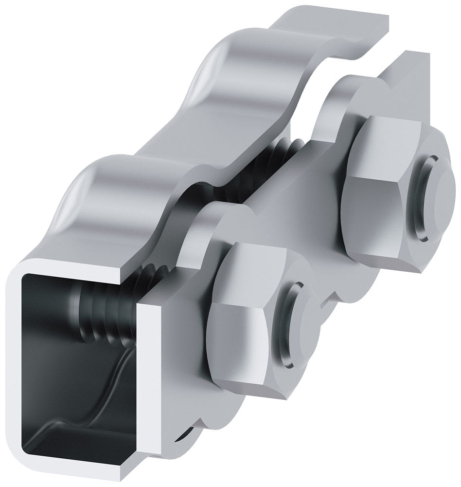 SIEMENS - SIE3SE79441AC Morsetto per fune, duplex, 4 mm, confezione come set (4 pezzi)