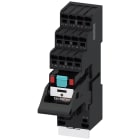 SIEMENS - SIELZS:PT5D5R24 Relè a spina, apparecchio completo, AC 24 V, 4CO, modulo LED, zoccolo colore rosso