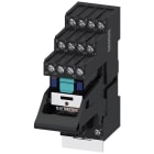 SIEMENS - SIELZS:PT5B5L24 Relè a spina, apparecchio completo, DC 24 V, 4CO, modulo LED, zoccolo colore rosso