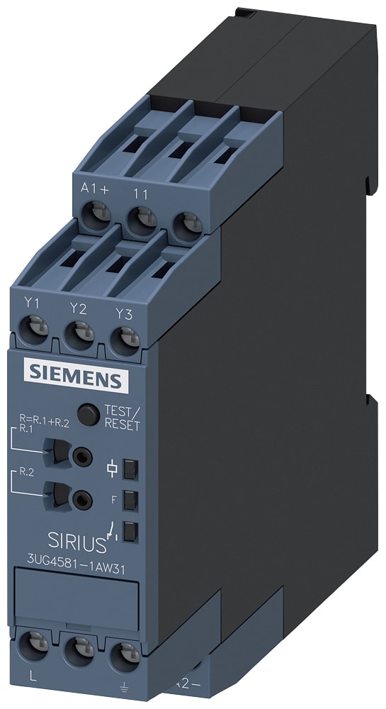 SIEMENS - SIE3UG45811AW31 INSULATION MONITOR 250V AC / 1-100KOHM