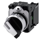 SIEMENS - SIE3SU11502BC601BA0 SELECTOR SWITCH, O-I, BLACK, WHITE