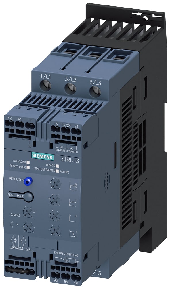 SIEMENS - SIE3RW40372BB14 SOFTSTARTER S2 30KW 400V 110-230V MOLLA