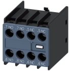 SIEMENS - SIE3RH29111FC22 Blocchetto di contatti ausiliari 22U, 2NO+2NC, vie di corrente: 1NO, 1NO, 1NC, 1NC
