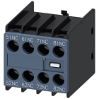SIEMENS - SIE3RH29111GA04 Blocchetto di contatti ausiliari 4NC, vie di corrente: 1NC, 1NC, 1NC, 1NC, per contattori ausiliari