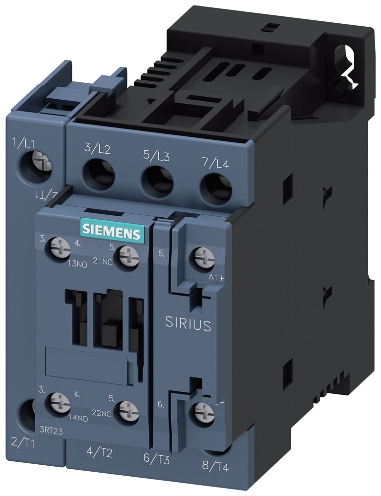 SIEMENS - SIE3RT23251BB40 CONT22KW,35A,1L,1R,DC 24V,4P,4S,S0,VT