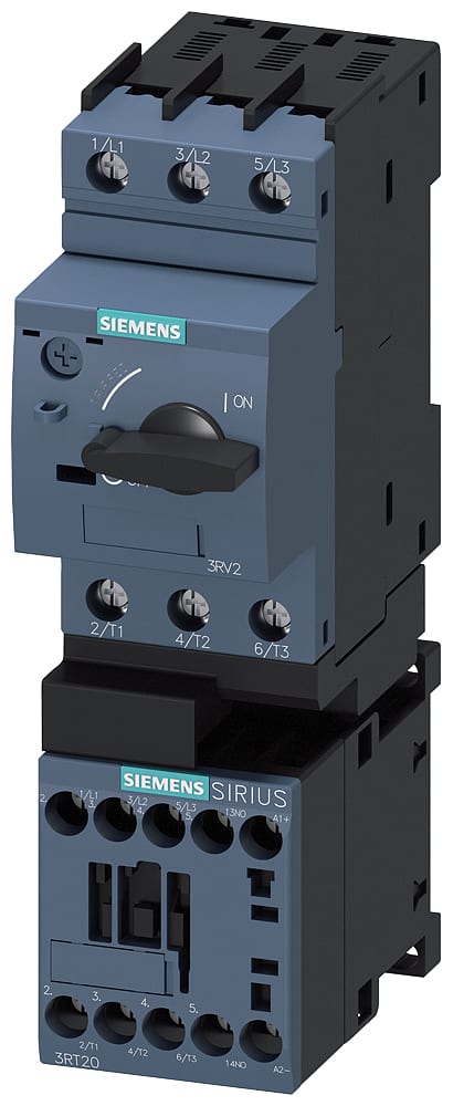 SIEMENS - SIE3RA21101EA151BB4 Partenza, avviatore diretto, S00, 2,8 ... 4 A, DC 24 V, 150 kA