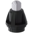 SIEMENS - SIE3SE50000AC02 Testina di comando per interruttori di posizione 3SE51/52, pulsante in acciaio inox con extracorsa