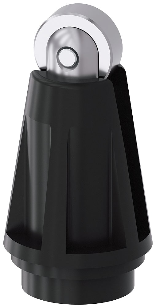 SIEMENS - SIE3SE50000AD02 Testina di comando per interruttori di posizione 3SE51/52, pulsante con rotella, rotella 13 mm