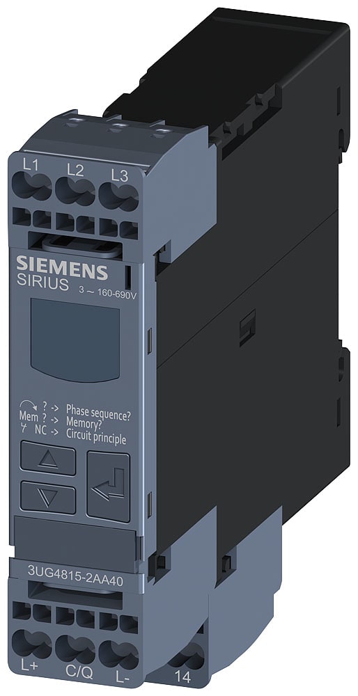 SIEMENS - SIE3UG48152AA40 RELE CONT.RETI.TRIF. 160-690V X IO-LINK