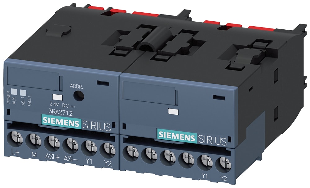 SIEMENS - SIE3RA27121BA00 MODFUNZ.X AS-I,INV.VT,3RT2 S00-S0