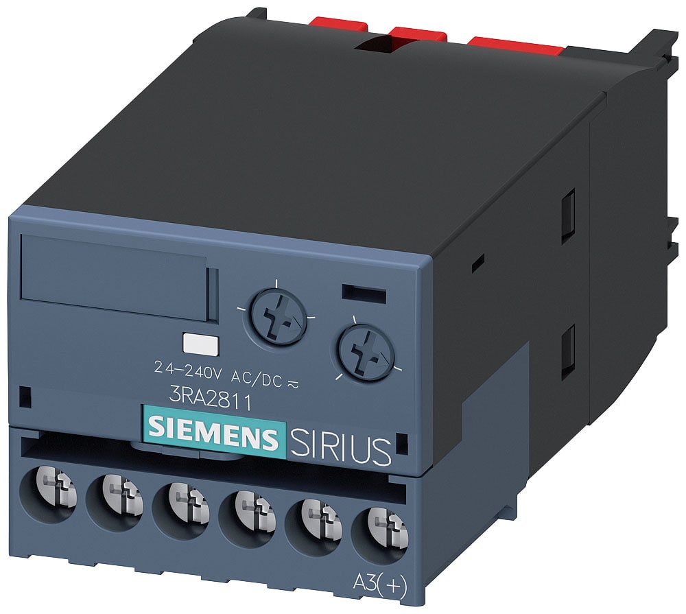 SIEMENS - SIE3RA28111CW10 Relè a tempo, elettronico, ritardato alleccitazione con uscita statica AC/DC 24 ... 240 V