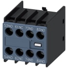 SIEMENS - SIE3RH29111GA31 Blocchetto di contatti ausiliari 3NO+1NC, vie di corrente: 1NO, 1NC, 1NO, 1NO, per contattori ausiliari, S00
