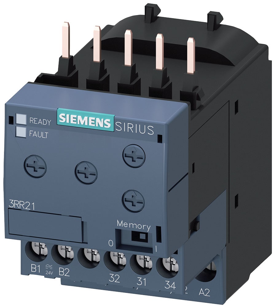 SIEMENS - SIE3RR21411AA30 Relè di controllo montabile su contattore 3RT2, gr. costr. S00 basic, 1,6 ... 16 A