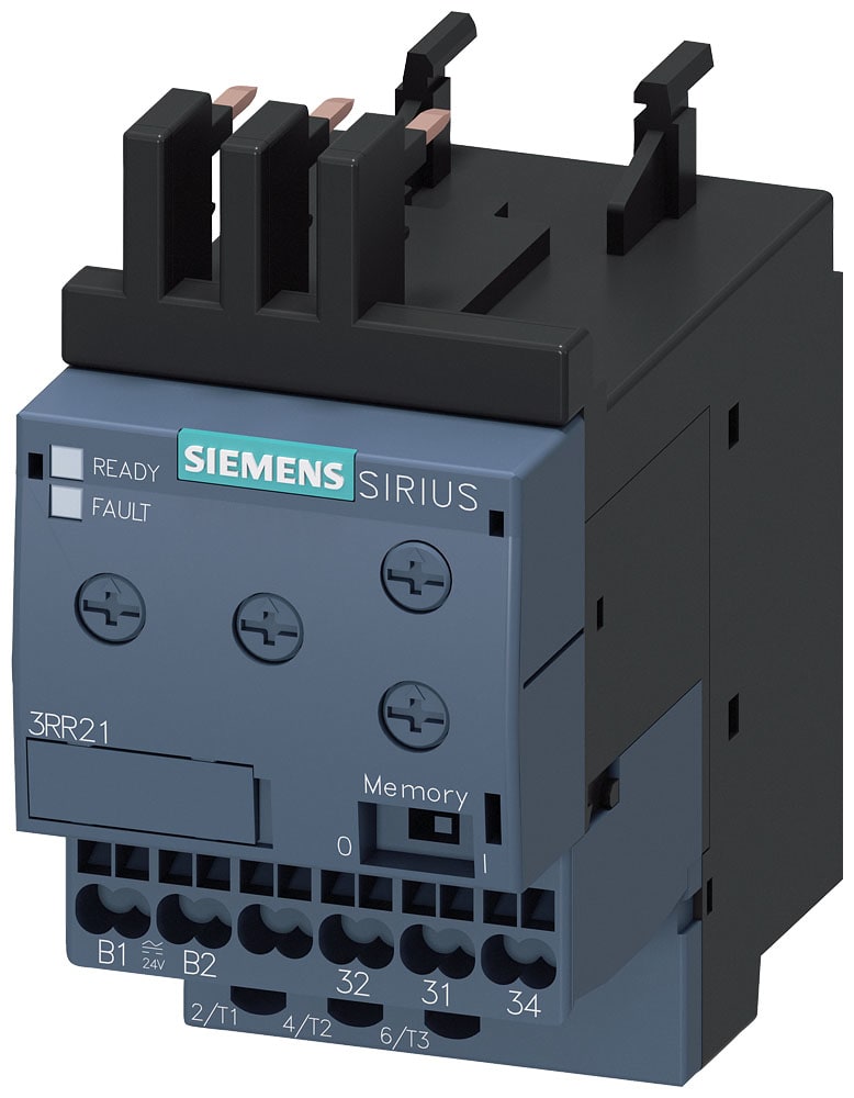 SIEMENS - SIE3RR21412AA30 Relè di controllo montabile su contattore 3RT2, gr. costr. S00 basic, 1,6 ... 16 A