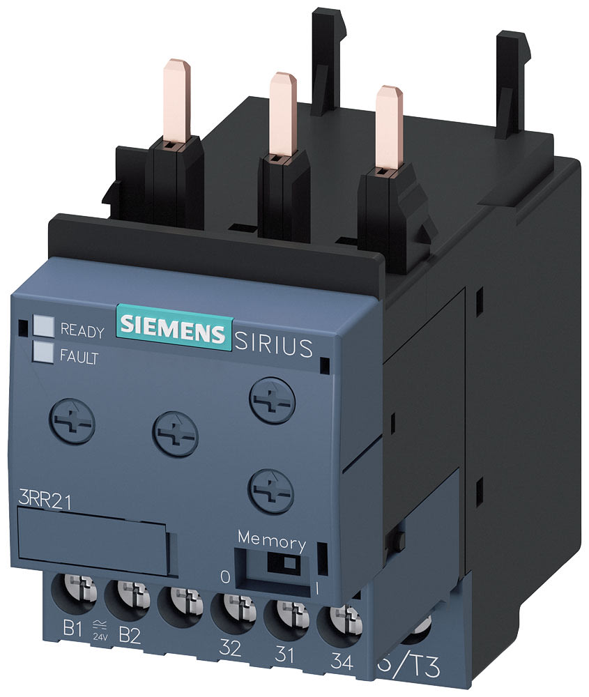 SIEMENS - SIE3RR21421AA30 Relè di controllo montabile su contattore 3RT2, gr. costr. S00 basic, 4 ... 40 A