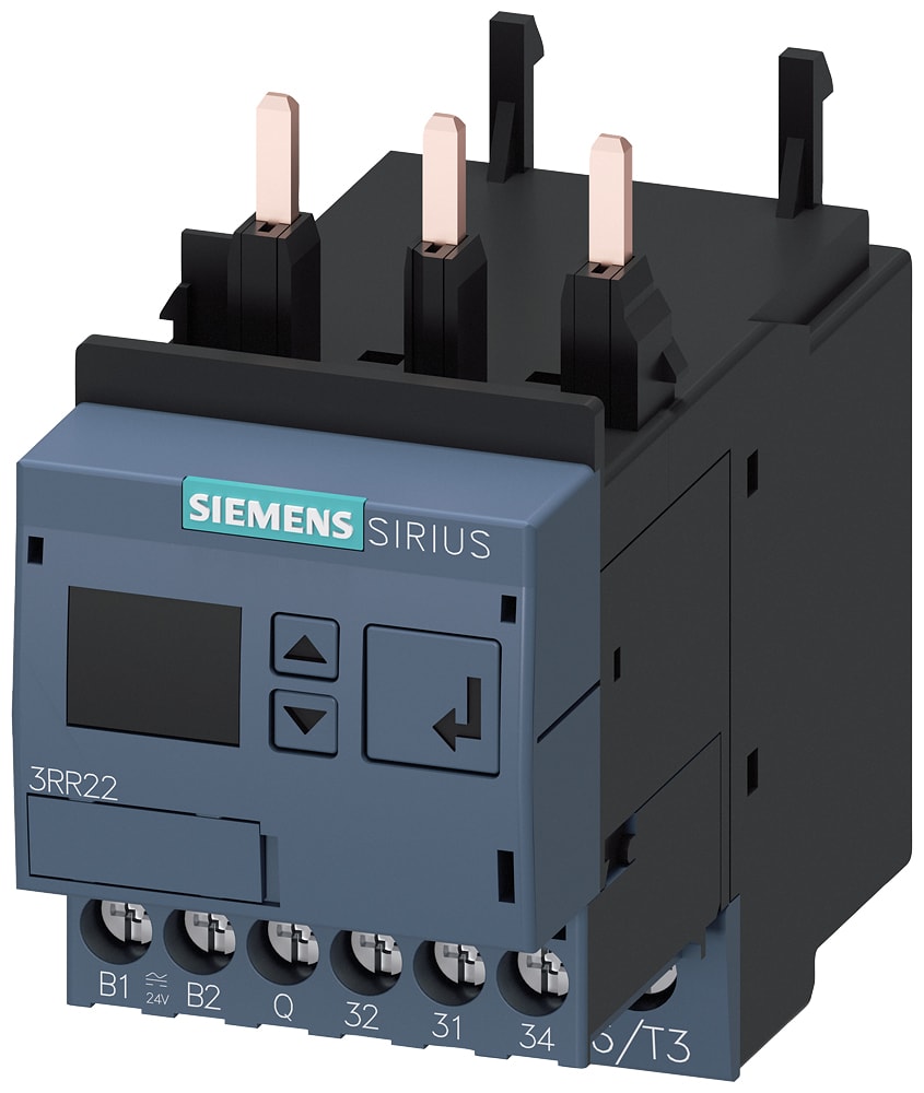 SIEMENS - SIE3RR22421FA30 Relè di controllo montabile su contattore 3RT2, gr. costr. S00 standard, 4 ... 40 A