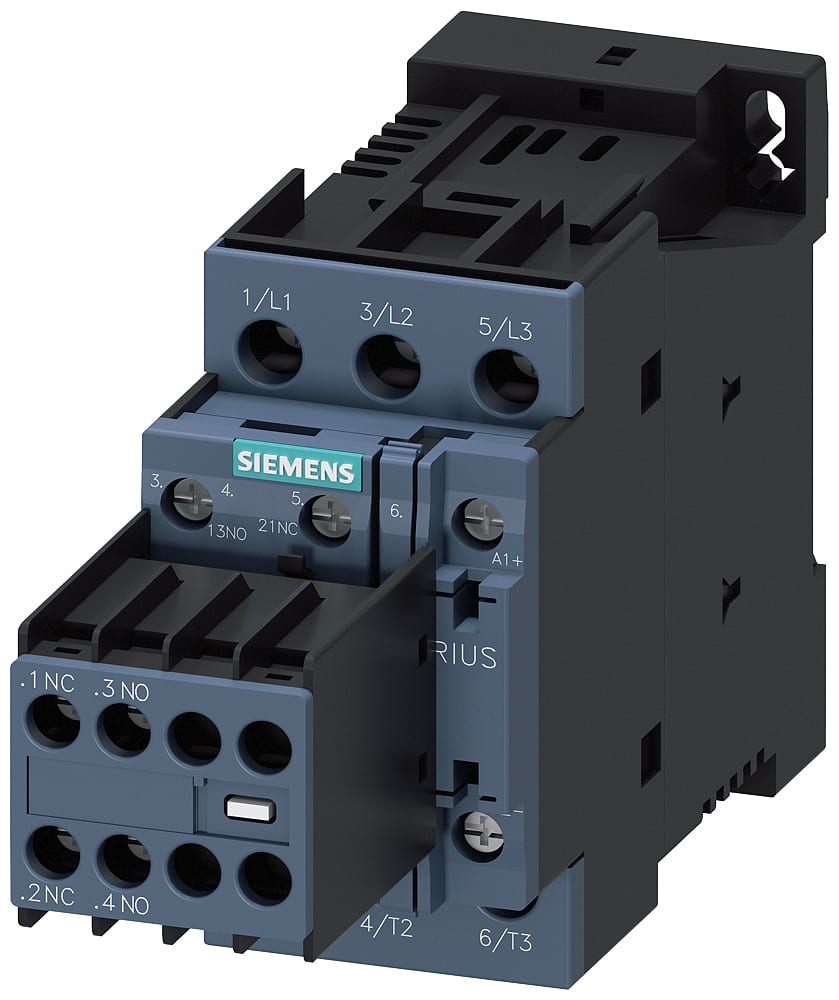 SIEMENS - SIE3RT20251BF44 CONT7.5KW,2L,2R,DC 110V,S0 VT