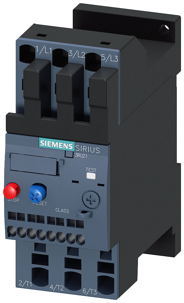 SIEMENS - SIE3RU21264NC1 Relè di sovraccarico 23 ... 28 A per protezione motore, S0, Class 10
