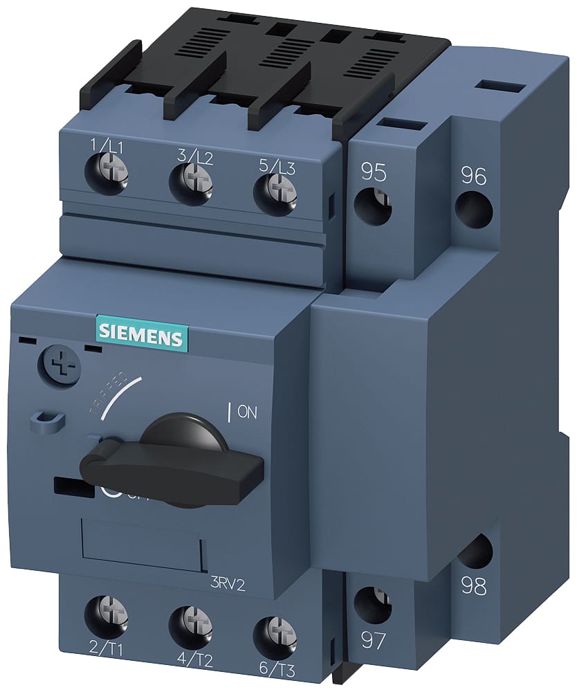 SIEMENS - SIE3RV21110CA10 Interruttore automatico, S00, protezione motore, Class 10, sganciatore A 0,18 ... 0,25 A, sganciatore N 3,3 A