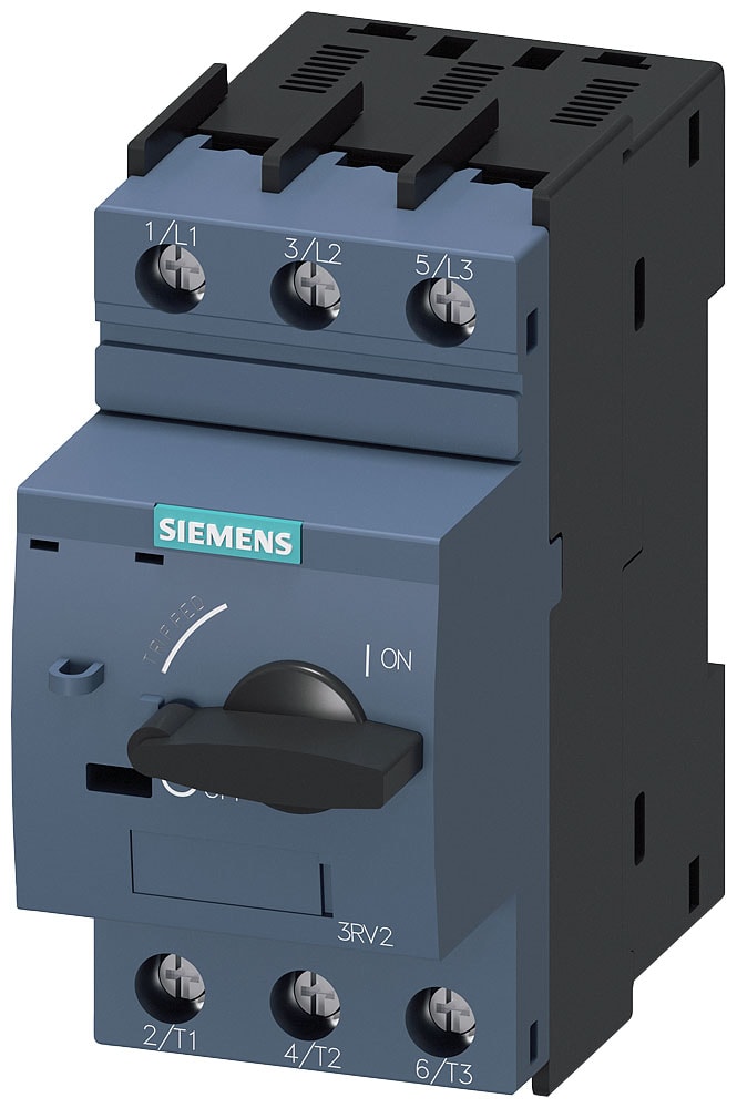 SIEMENS - SIE3RV23111GC10 Interruttore automatico, S00 per avviatore combinato 6,3 A, sganciatore N 82 A