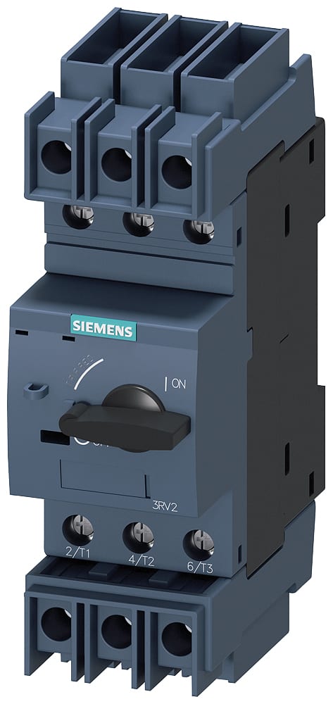 SIEMENS - SIE3RV27111AD10 Interruttore automatico, S00, protezione impianto, UL 489, CSA C22.2 No.5-02