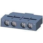 SIEMENS - SIE3RV29011F Blocchetto di contatti ausiliari, trasversale, 2NO, per interruttori automatici, S00/S0