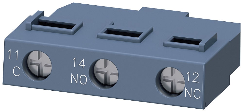 SIEMENS - SIE3RV29011G Blocchetto di contatti ausiliari per elettronica, trasversale, 1CO, per interruttori automatici