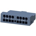 SIEMENS - SIE3RV29012E Blocchetto di contatti ausiliari, trasversale, 1NO+1NC, morsetti a molla, per interruttori automatici, S00/S0