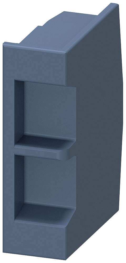 SIEMENS - SIE3RV29176A Copertura terminale per sbarre collettrici trifase 3RV2917, confezione multipla 10 pezzi