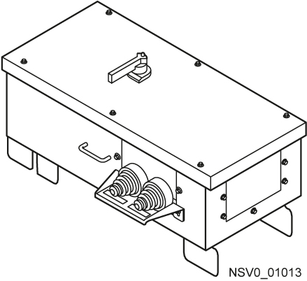 SIEMENS - SIEBVP:610410 BD2-AK04/FS250IEC-4 Cassetta di derivazione 225 A / 1 x a 4 poli con interruttore di manovra IEC