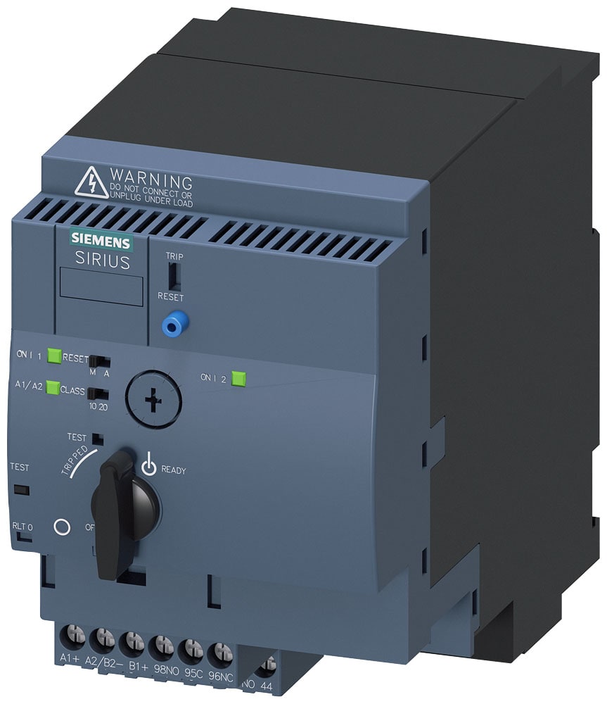 SIEMENS - SIE3RA62501DB33 SIRIUS Partenza compatta avviatore reversibile 690 V, AC/DC 24 V, 50 ... 60 Hz, 3 ... 12 A