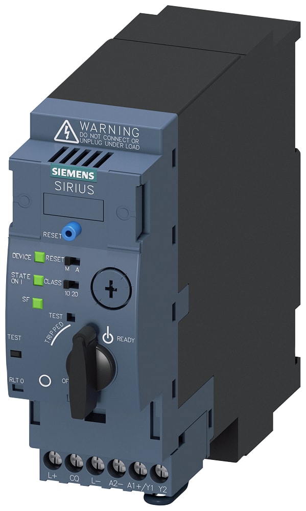 SIEMENS - SIE3RA64001BB43 AVVDIR UC 24V 0,37KW VITE 3RA68,I-O LINK