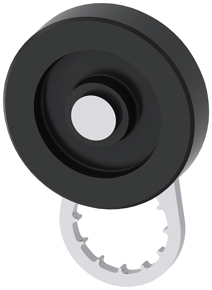 SIEMENS - SIE3SE50000AA25 Leva girevole 3SE52, leva in metallo lunga 21 mm, rotella in plastica 30 mm