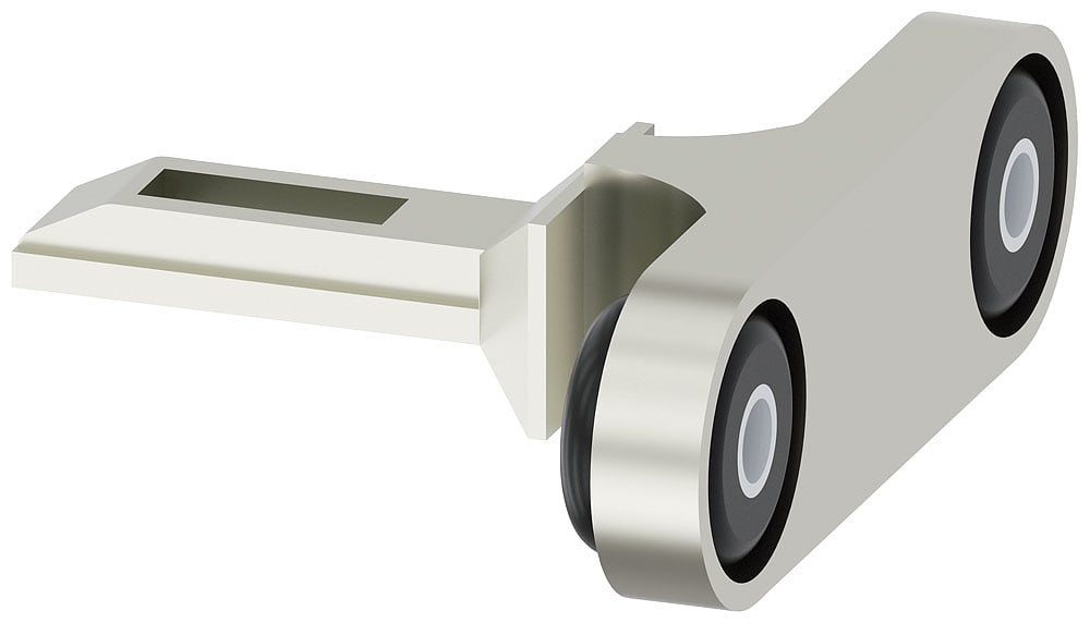 SIEMENS - SIE3SE50000AV03 Azionatore separato, fissaggio trasversale per interruttori di posizione con blocco di ritenuta 3SE5312../3SE5322..