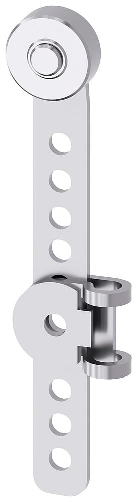 SIEMENS - SIE3SE50000AA61 Leva girevole per interruttori di posizione 3SE51/52, leva in metallo 100 mm, accoppiamento geometrico