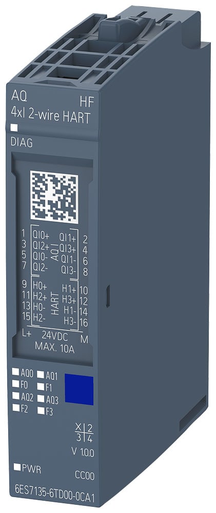 SIEMENS - SIE6ES71356TD000CA1 SIMATIC ET 200SP AQ 4xI HART HF